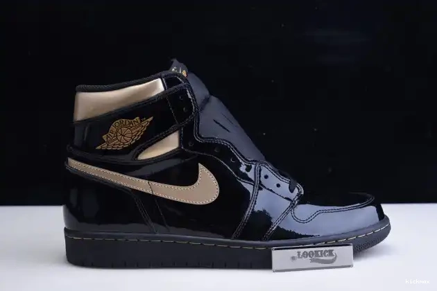 Rep MAX RETRO JORDAN HIGH GOLD AIR BLACK (2020) 1 METALLIC 555088-032 0330
